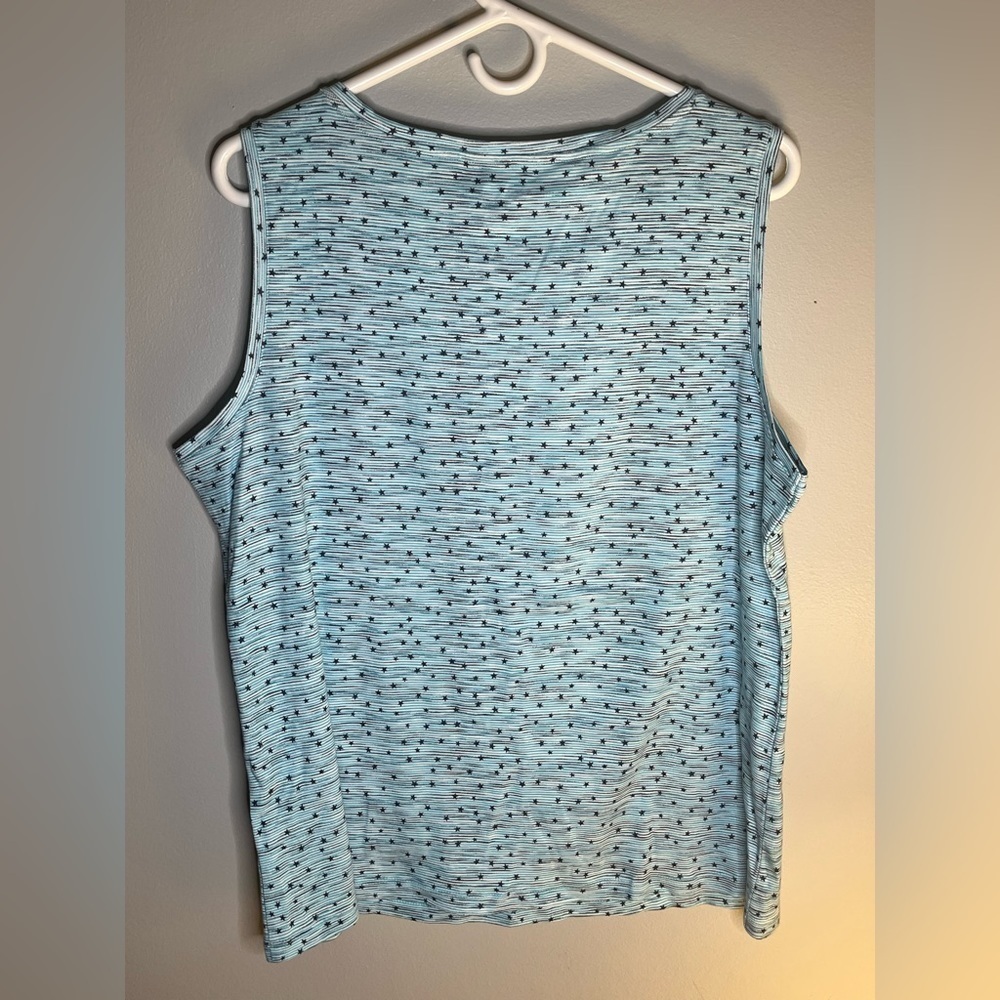 Croft & barrow light blue tank - Picture 2 of 2